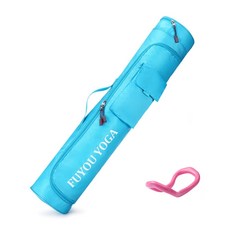 PURE COLOR 大容量瑜珈墊袋 + 粉色瑜珈環套組 B08, 類型8