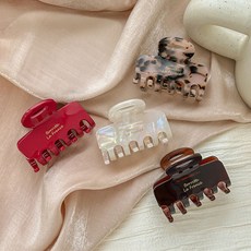 Chichills 阿多尼斯半綁髮迷你鯊魚夾 6cm 4件組 12301