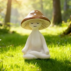 德普羅商務 療癒感性室內裝飾品禮物 家居裝飾 冥想蘑菇A, 混合顏色