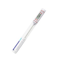 小麥購物 不鏽鋼探針電子溫度計 L974 白色, 1支