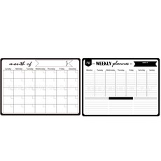 玫瑰路冰箱磁鐵每月每週白板套組