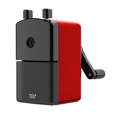 TUCO.B Koma 巨型鉛筆兩用削鉛筆機 TC-M1, 紅色, 1個