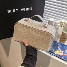 Mabsoshop 大容量亮片附提把化妝包 BRP1842