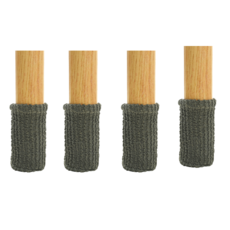 오늘도양 소음방지 의자 발커버 4p, 카키