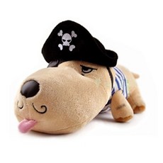 URBAN CAR 汽車海盜狗狗玩偶, 1入, 1個