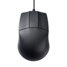 ELECOM 3D CAD用3鍵有線鼠標 M-CAD01UBBK, 黑色的