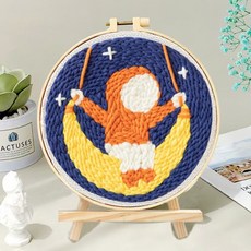 DAYSOY 感性藝術風戳戳繡DIY, 1個, NO 07