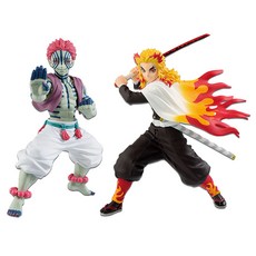 BANPRESTO 鬼滅之刃 無限列車造型公仔 2入, 1組