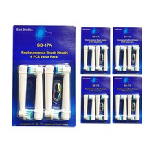 電動牙刷刷頭 4入組, 5個, 單品