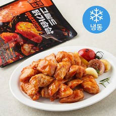 한끼통살 그릴드 닭가슴살 양념치킨맛 (냉동), 100g, 1개입, 5개