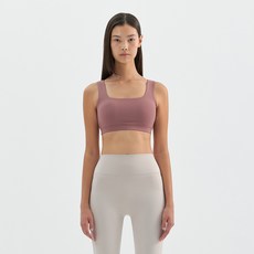 FRONT2LINE 女款Tina日常方領胸墊瑜珈背心