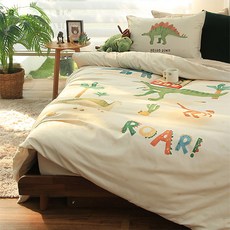 amante 恐龍絎縫被套枕頭套組