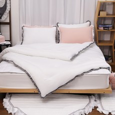 Ryugeumsuk 現代飯店Blossom絲滑護理薄被, 白色