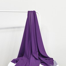 蝴蝶手藝厚實色彩交織緞面布料, 103 Velvet Purple, 1件