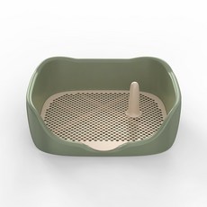 PASTEL PET 寵物防濺便盆 均碼, 1個, 綠色