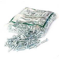 RIVER-GREEN 皿頭鐵板螺絲, 500件