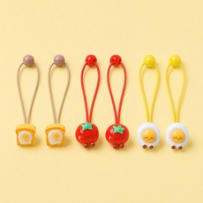MerciBand Namen Food 髮圈3款 x 2入組