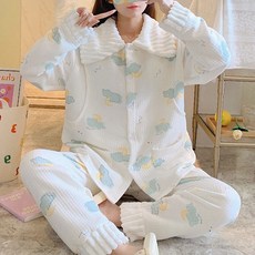 에스텔라 에어코튼 임산부 잠옷 세트 PJM305