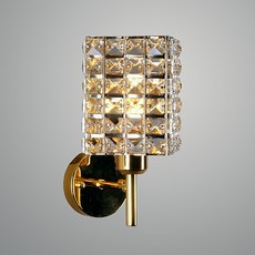 Katsuro壁燈 方形 中, 金子