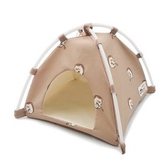 dochiqueen 可愛寵物刺蝟帳篷藏身處 棉花球刺蝟, 米色, 1個