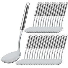 GENIAL 撈麵勺, 亮銀色, 30個