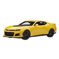 AUTOart Refrica Chevrolet Camaro ZL1 2017 Automobile Die Cast AA712056YE, 黃色
