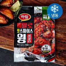 하림 버팔로 핫스파이스 윙 (냉동), 200g, 1개