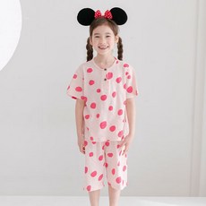 올라베이비 아동용 오트라 5부 잠옷 상하의 세트