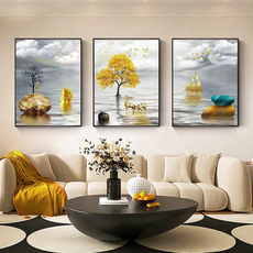 Kkokkong E Mall 客廳沙發 背景 臥室 餐廳 室內裝飾 畫框組 N款 1.5m, 黑色