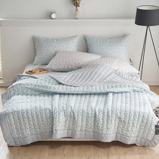 reona Blanc View Alps Ultra -Ultrafine M2洗滌夏季Futon醬, 藍色