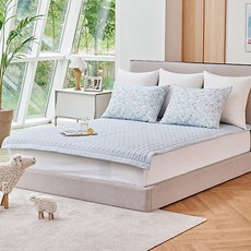 Roommate by Allerman 韓國製造可水洗羊毛墊, 迷霧藍