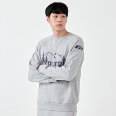 지프 남녀공용 산로고 나그랑 맨투맨 JN6TSU834