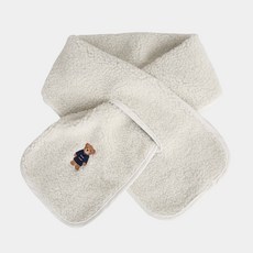 SHOOPEN KIDS 孩童小熊刺繡圍巾