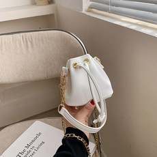 소리달 여성용 사네 복 주머니 고급 금장 포인트 보부상 크로스백