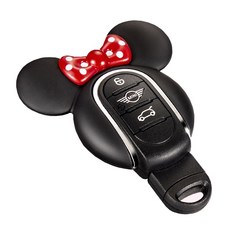恆晴 Mini Cooper 第三代 滑鼠 迷你 鑰匙圈 鑰匙扣, 圓形緞帶, 1個