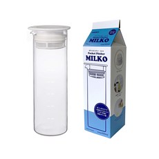 HARIO 袖珍型 Milco 冰箱水瓶 PPM-6-PW, 混色, 600毫升