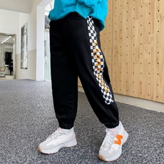 男童 CC 棋盤格束口褲 CCV12BPT62