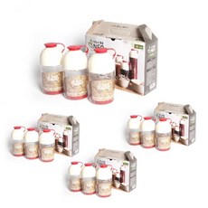 圓形雜糧收納罐禮盒 3入*4組, 混色