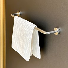 붙이는 마그네틱 정리봉 자석수납 행잉바, 1個, 銀色