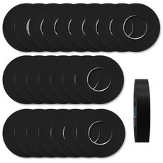 O-ON 黑色紙膠帶 12mm, 24個