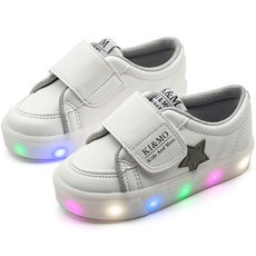 키앤모 아동용 RD 원반도별 LED 운동화