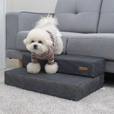 REDPUPPY 風格寵物階梯, 深灰色, 1個