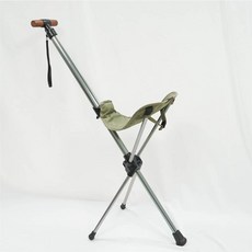 MONTERRA Saddle I-3 輕量鞍型折疊騎馬椅, 1個, 橄欖綠