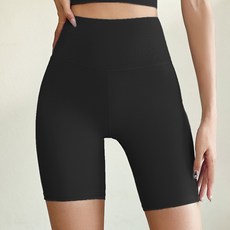 엘쏘 여성용 스판 헬스 필라테스 요가복 반바지 레깅스