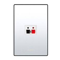 Nano Electric 鋁製黑色揚聲器 1孔, 1個