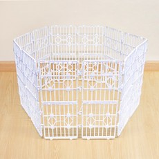No Margin 寵物圍欄 24p, 純白