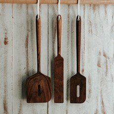 카카두 월넛나무 뒤집개 3종 세트, 월넛, 1개