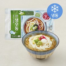 휴게소일품 시원깔끔 냉우동 2인분 (냉동), 869g, 1개