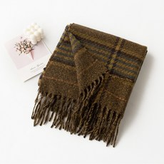 Allode 復古格紋圍巾系列