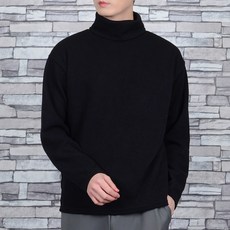 TownKlo 男款 R 寬鬆版型魔術高領衫